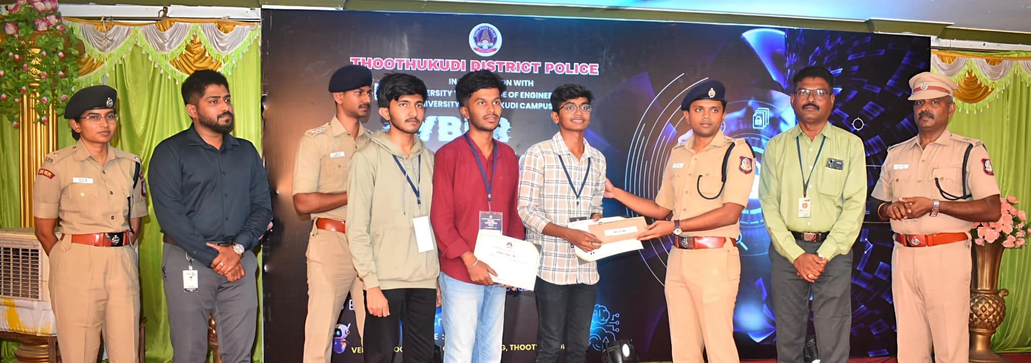 Best Entry Award, Cyber Hackathon, Thoothukudi Police Department